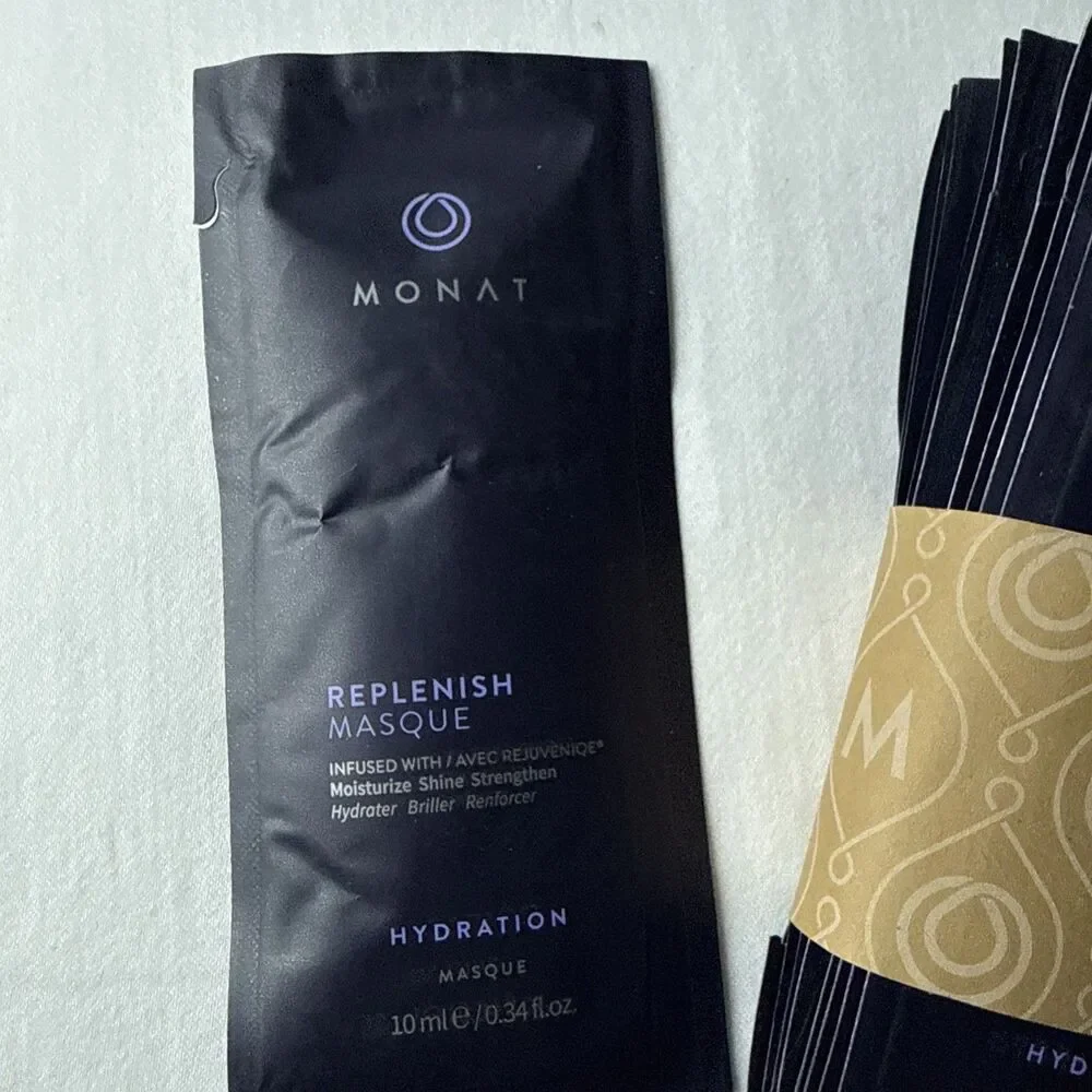 LOT of 10 Monat Replenish Masque Hydration Travel Size 10 ml